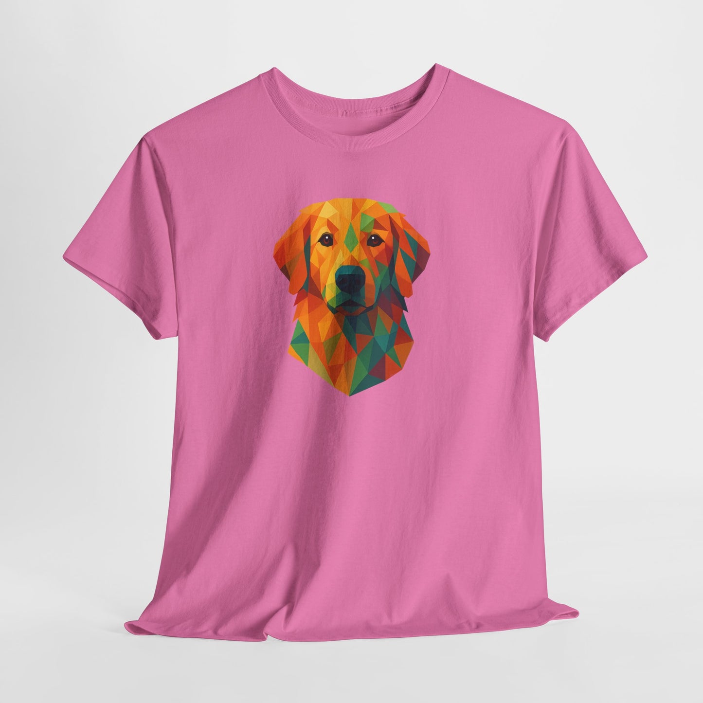 Geometric Golden Retriever Shirt