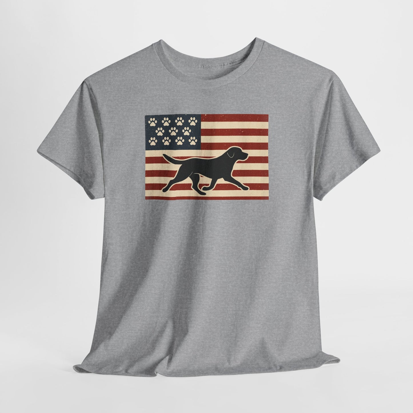 USA Dog Flag Shirt