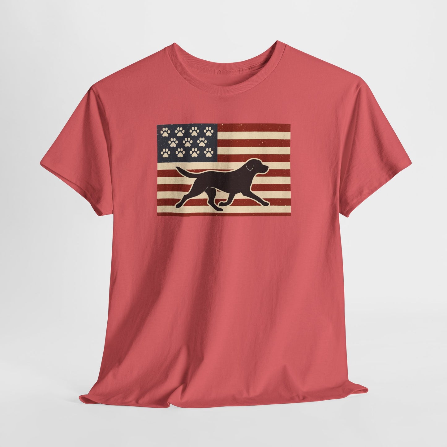 USA Dog Flag Shirt