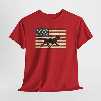 USA Dog Flag Shirt