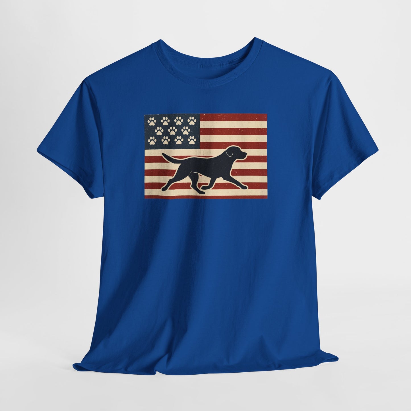 USA Dog Flag Shirt
