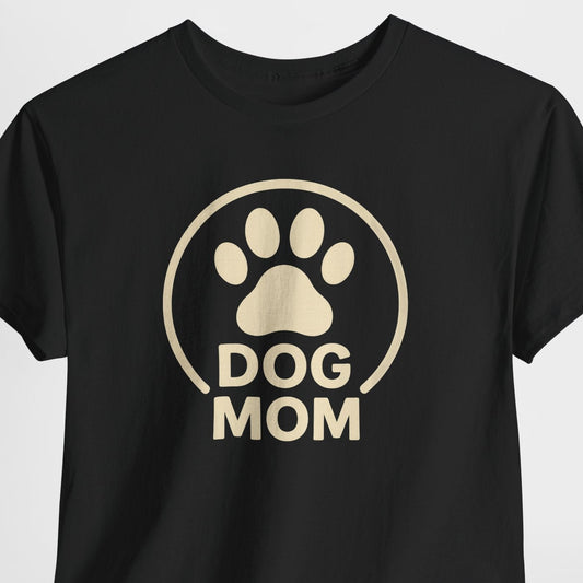 Dog Mom Circle Shirt