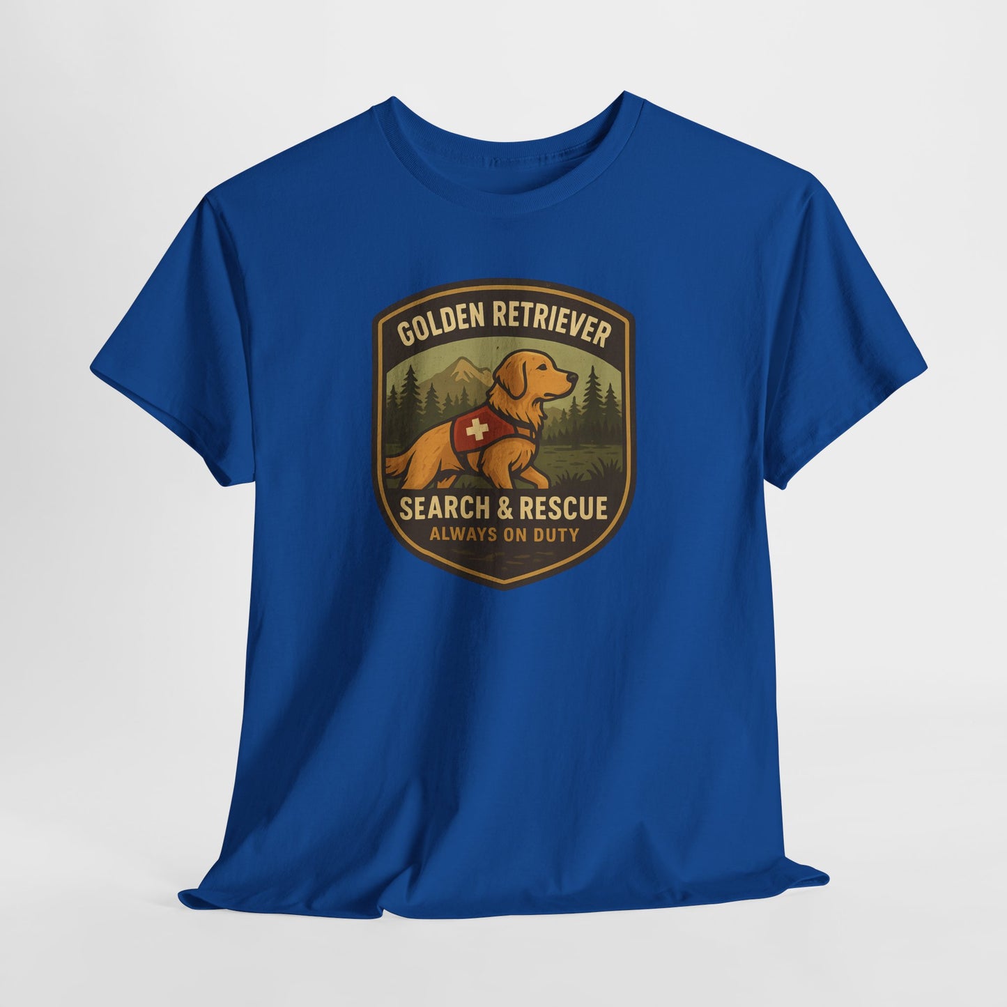 Golden Retriever Search and Rescue Shirt