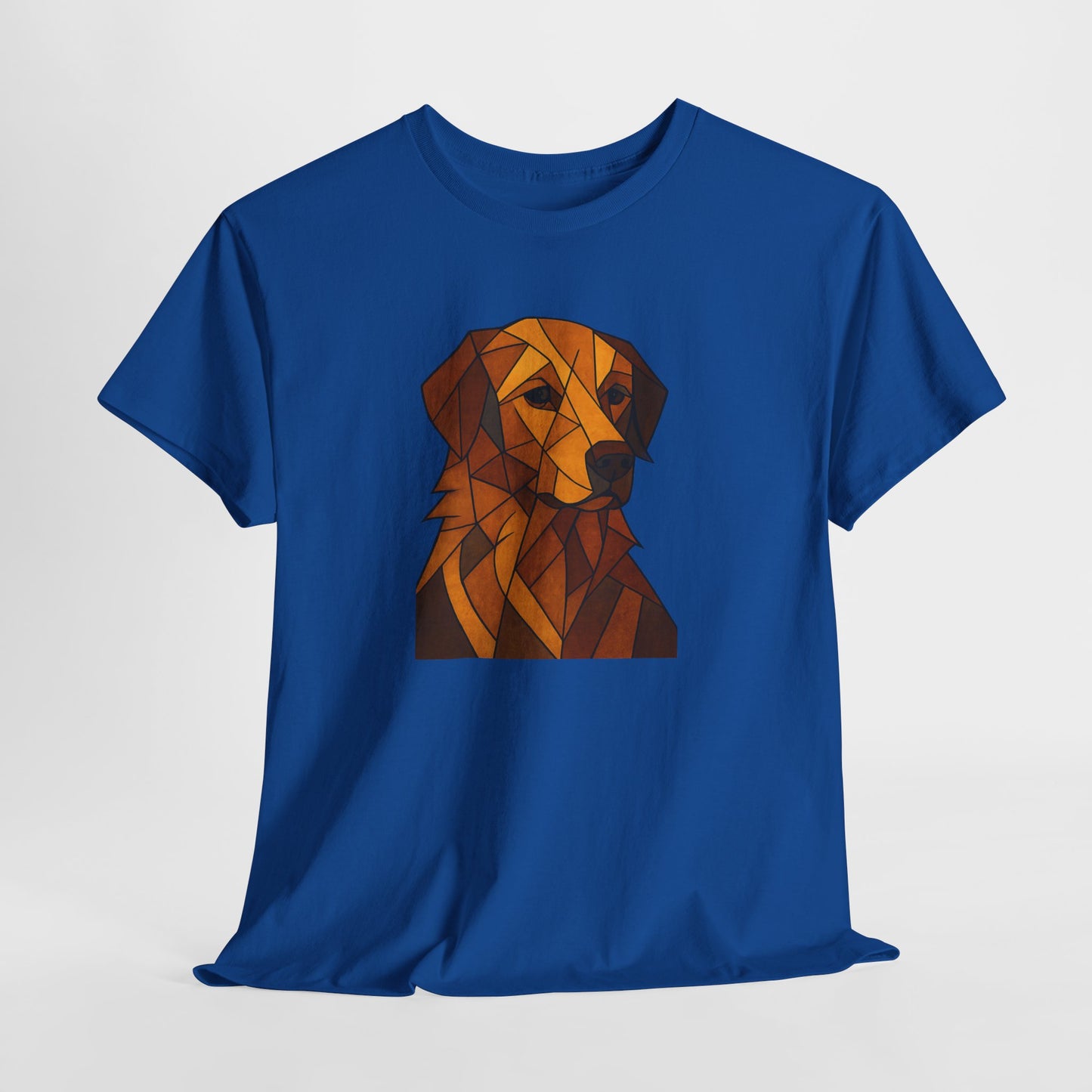 Stained Glass Golden Retriever Shirt