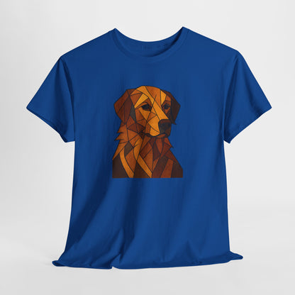 Stained Glass Golden Retriever Shirt