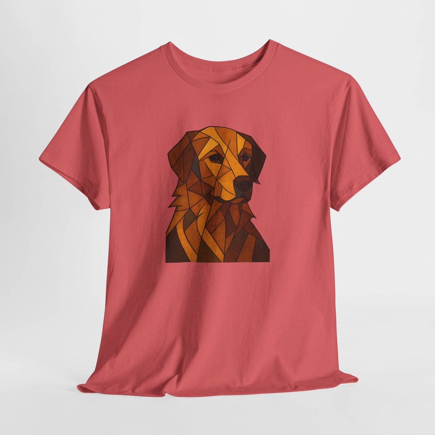 Stained Glass Golden Retriever Shirt