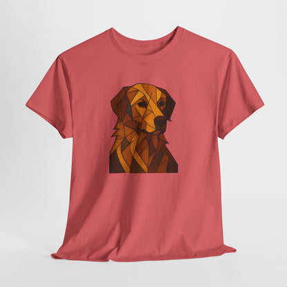 Stained Glass Golden Retriever Shirt