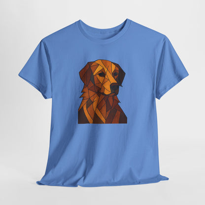 Stained Glass Golden Retriever Shirt
