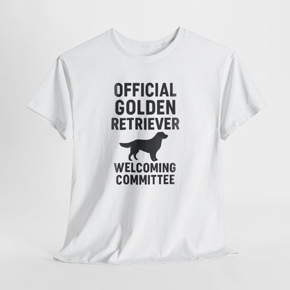 Golden Retriever Welcoming Committee Shirt