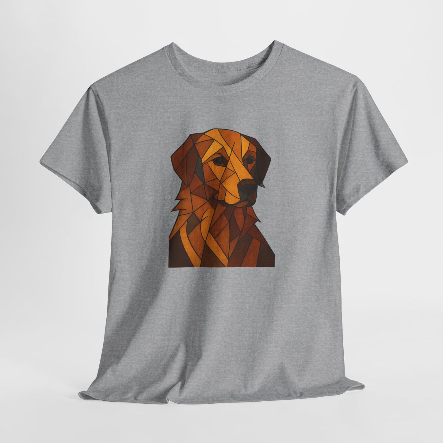 Stained Glass Golden Retriever Shirt