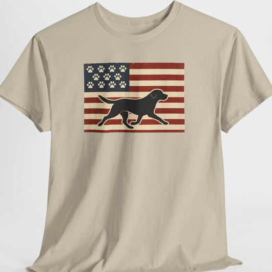 USA Dog Flag Shirt