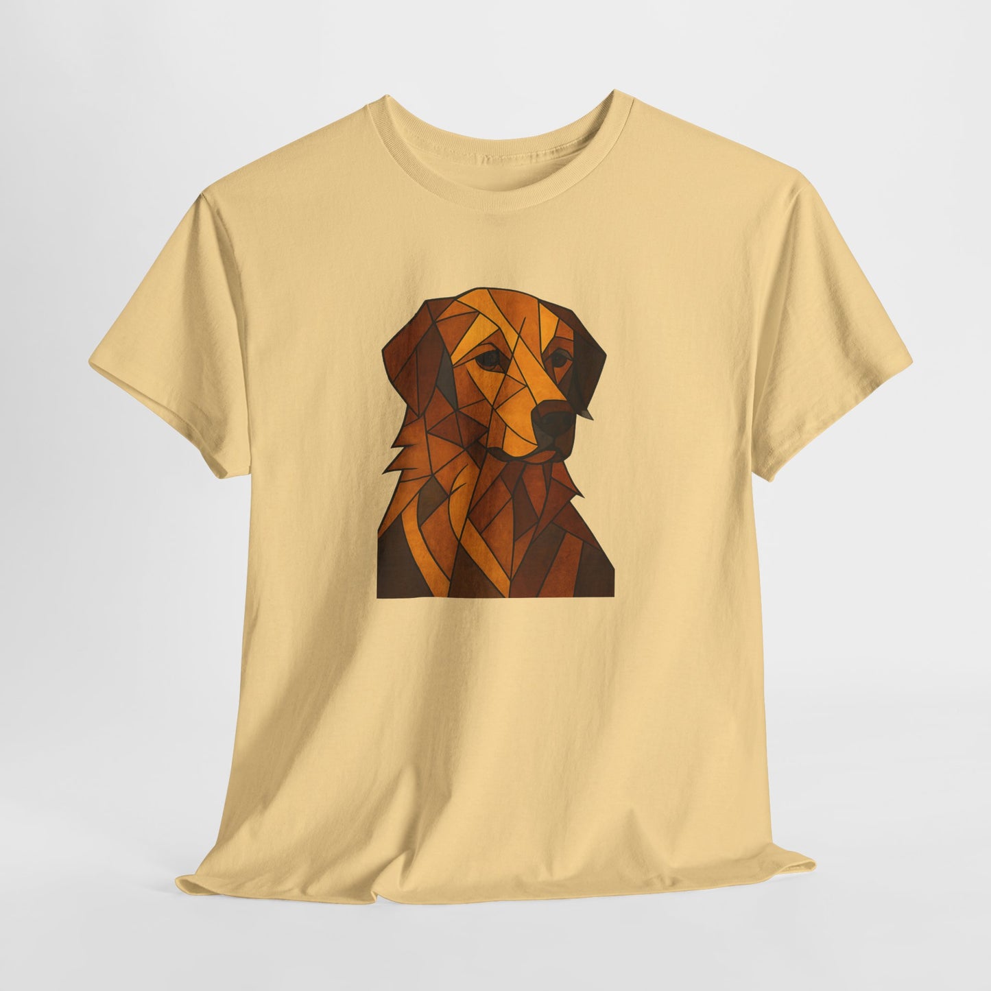 Stained Glass Golden Retriever Shirt
