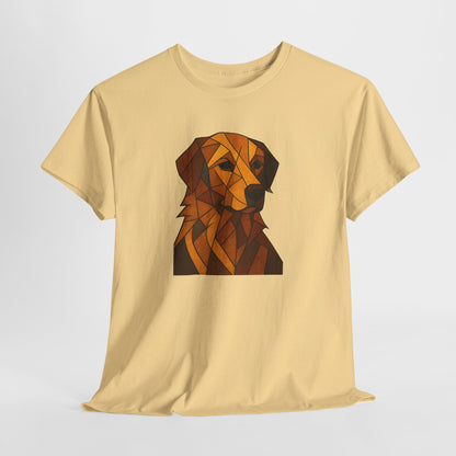Stained Glass Golden Retriever Shirt