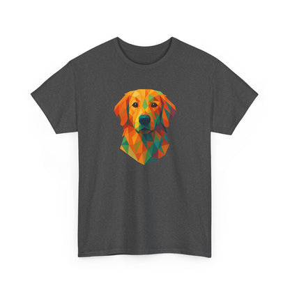 Geometric Golden Retriever Shirt