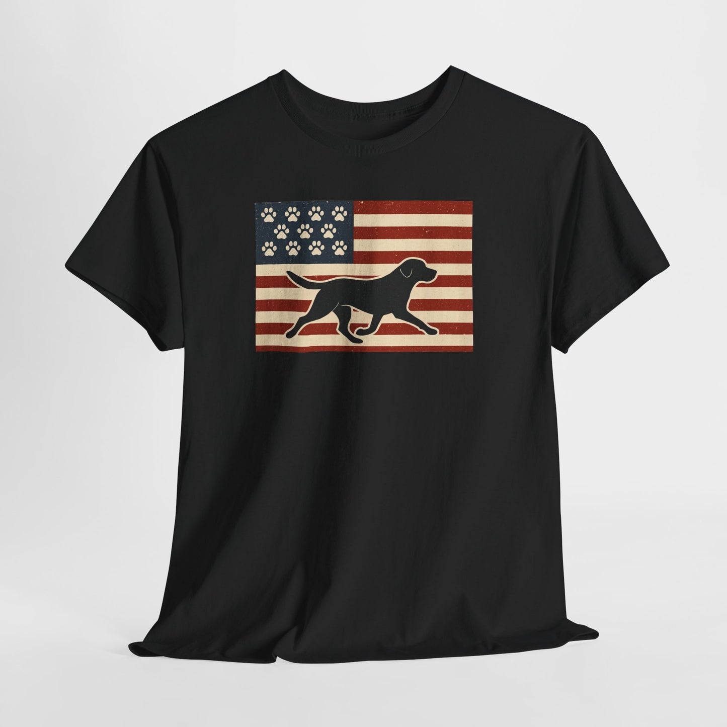 USA Dog Flag Shirt