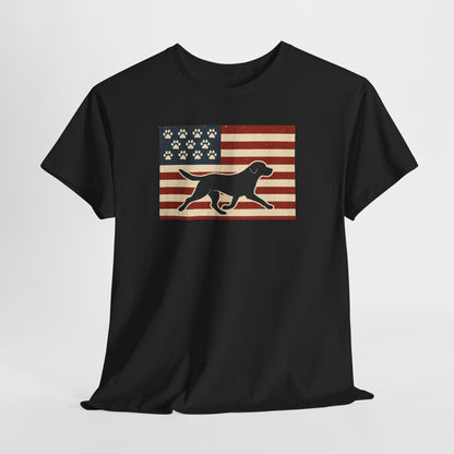 USA Dog Flag Shirt