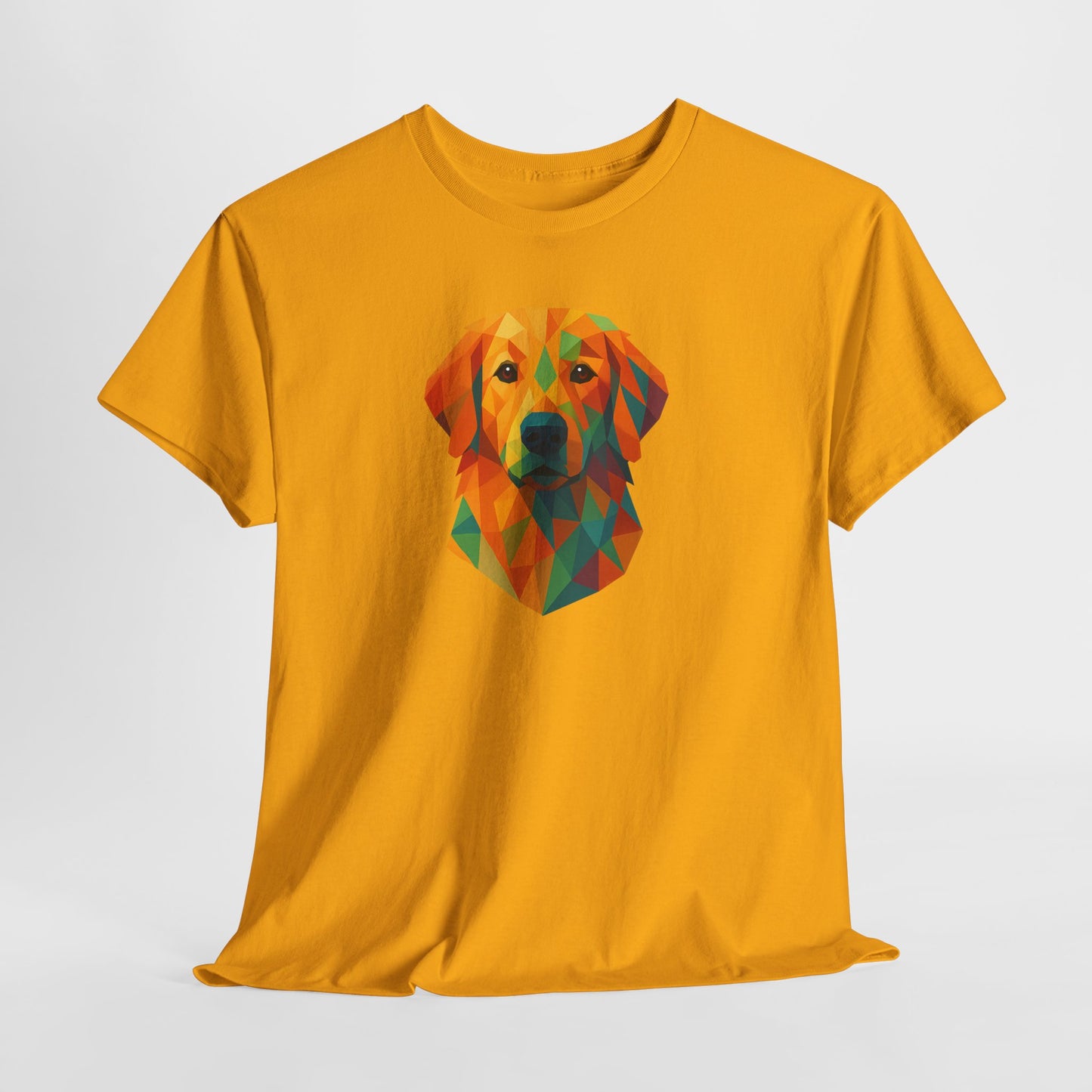 Geometric Golden Retriever Shirt