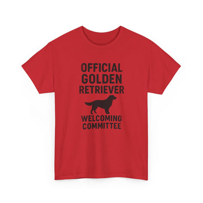 Golden Retriever Welcoming Committee Shirt