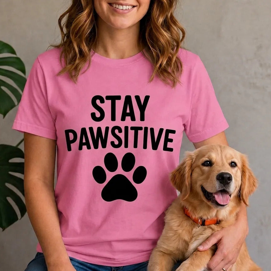 Always Stay Pawsitive Shirt