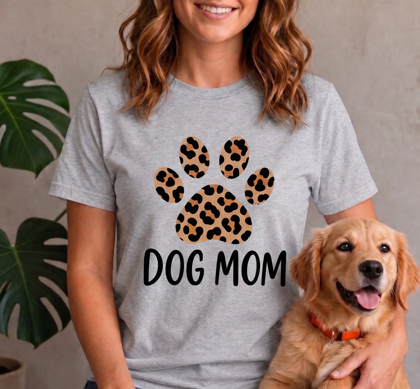 Dog Mom - Paw Shirt