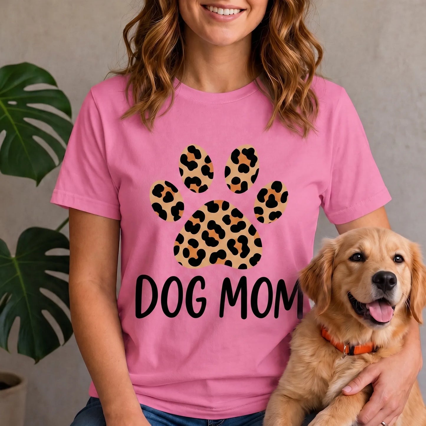 Dog Mom - Paw Shirt