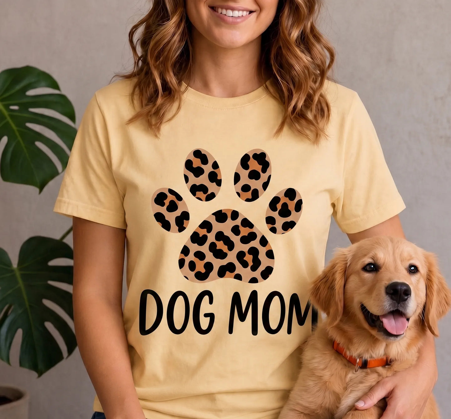 Dog Mom - Paw Shirt