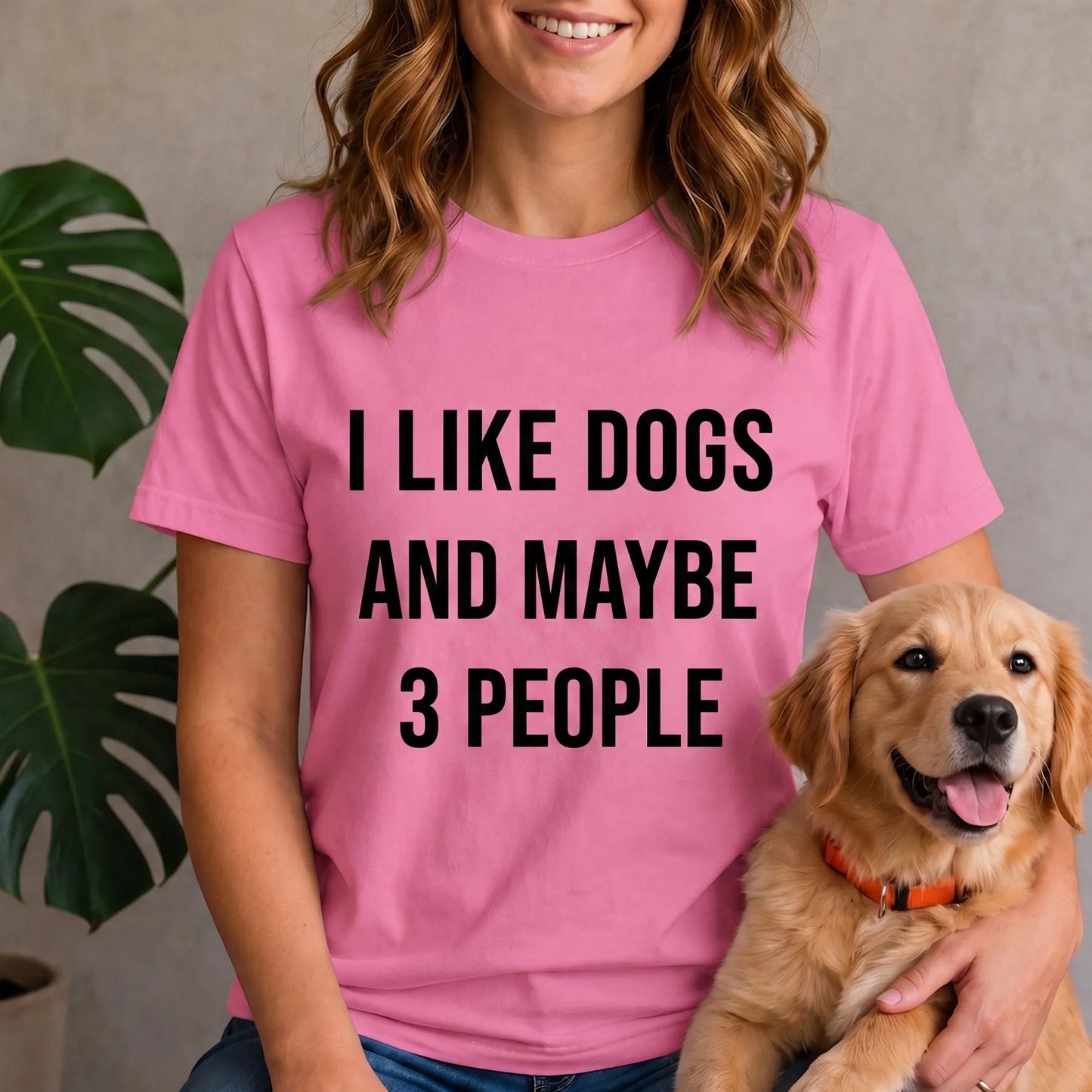 I like dogs and maybe 3 people Shirt