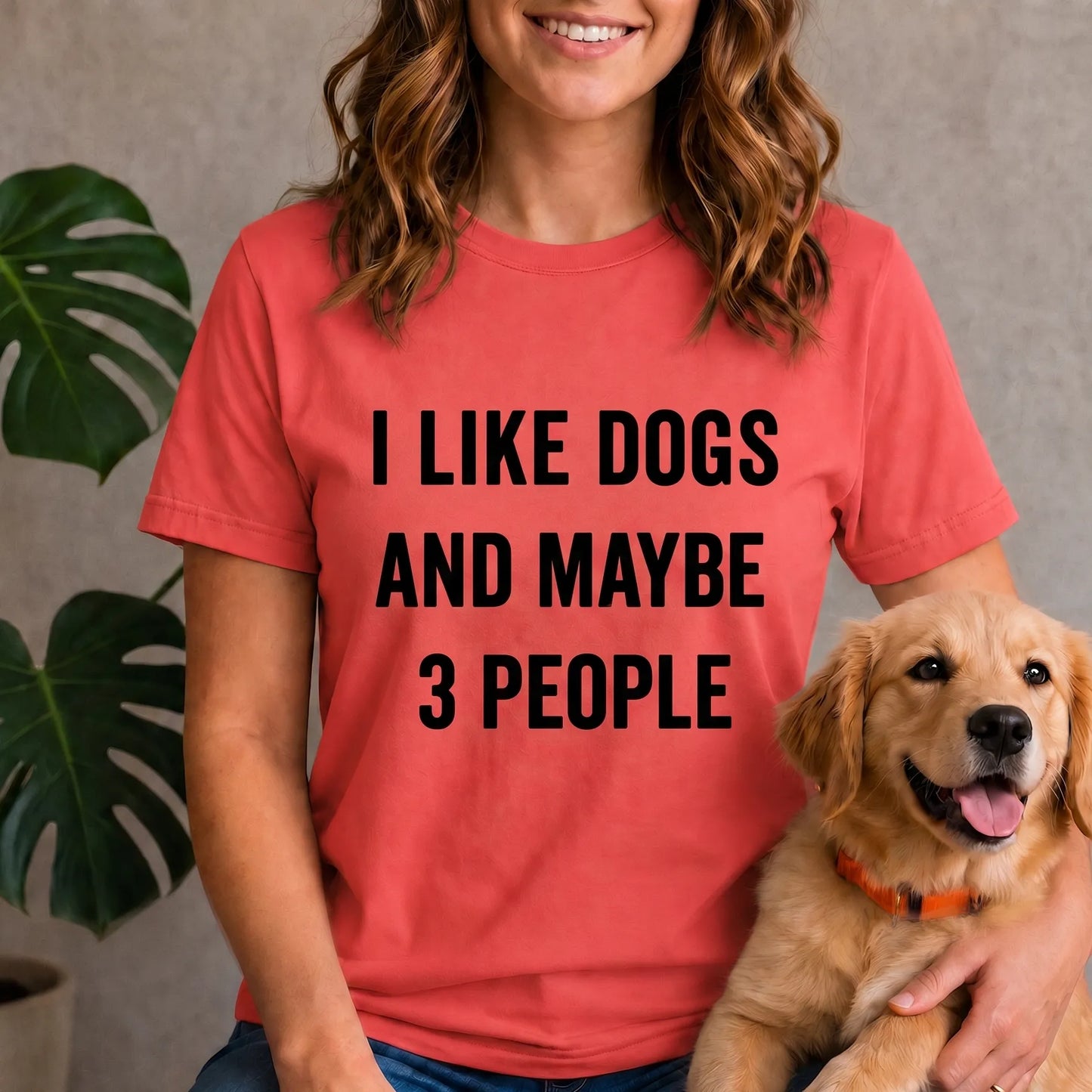 I like dogs and maybe 3 people Shirt