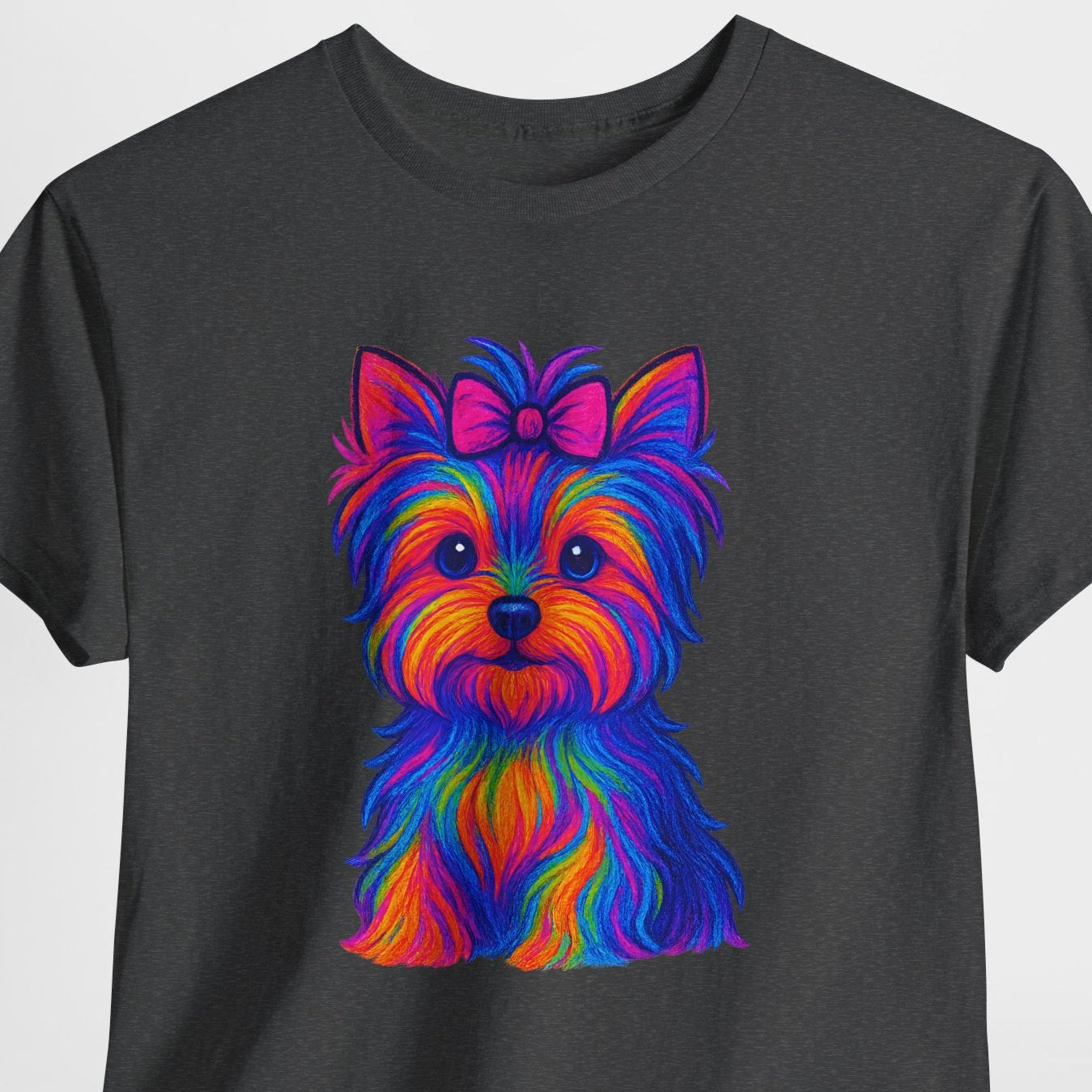 Neon Yorkie Pop Art Shirt