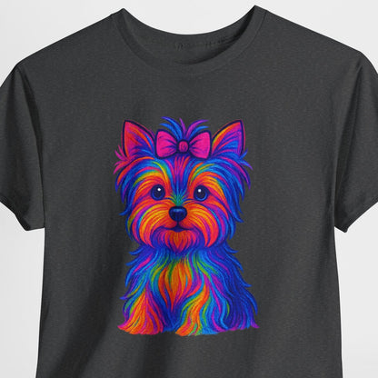 Neon Yorkie Pop Art Shirt