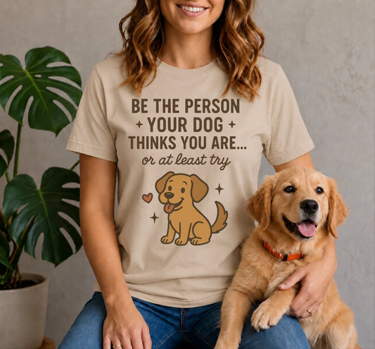 Be the person you dog thinks you are, or at least try