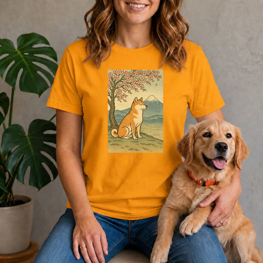 Cherry Blossom Shiba Inu Shirt