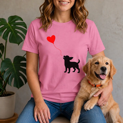 Chihuahua Heart Balloon Shirt