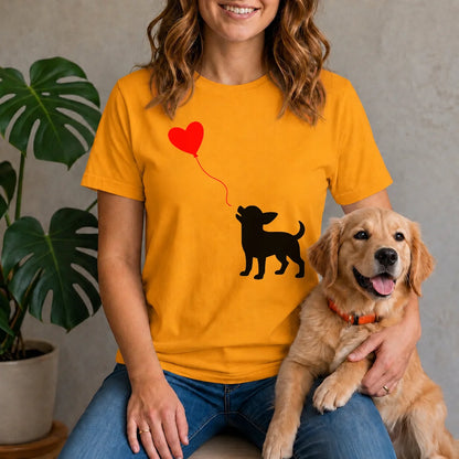 Chihuahua Heart Balloon Shirt