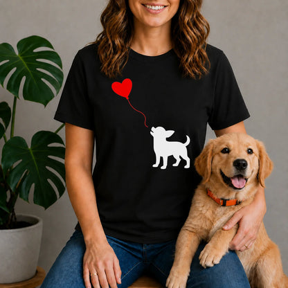 Chihuahua Heart Balloon Shirt