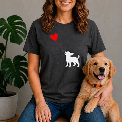 Chihuahua Heart Balloon Shirt