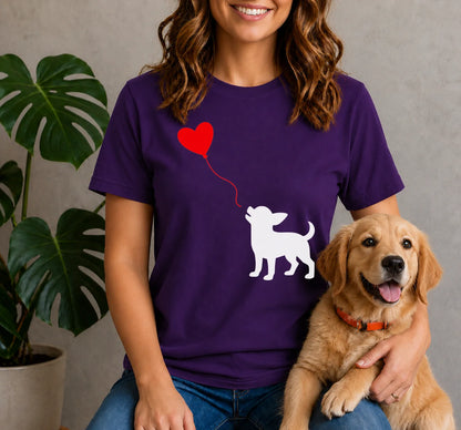 Chihuahua Heart Balloon Shirt