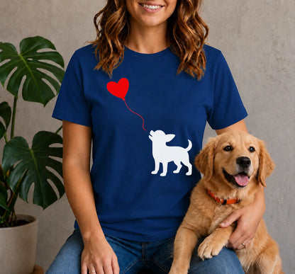 Chihuahua Heart Balloon Shirt