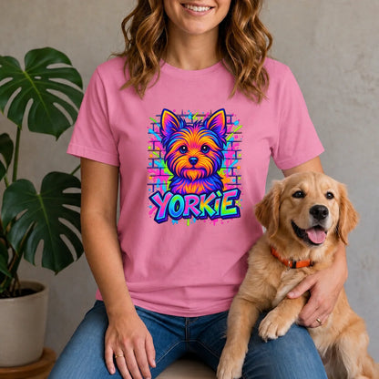 Graffiti Yorkie Shirt