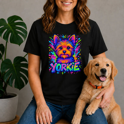 Graffiti Yorkie Shirt
