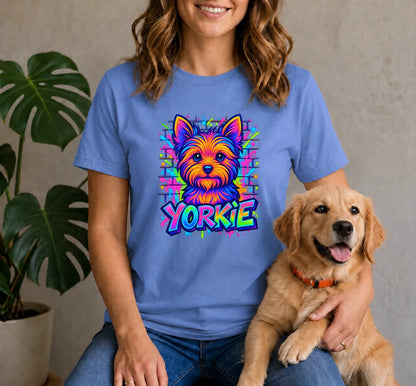 Graffiti Yorkie Shirt