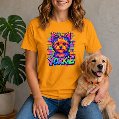 Graffiti Yorkie Shirt