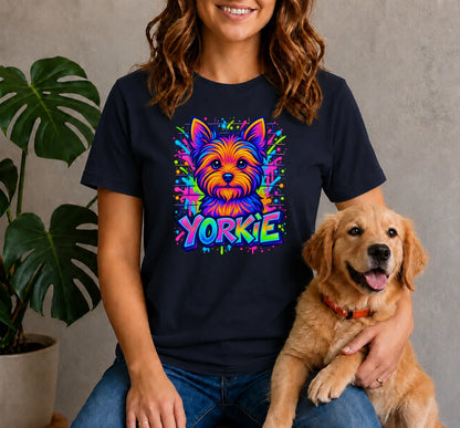 Graffiti Yorkie Shirt