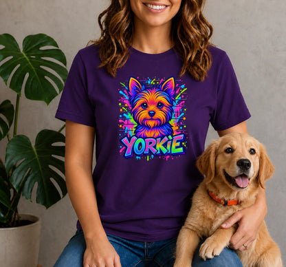 Graffiti Yorkie Shirt