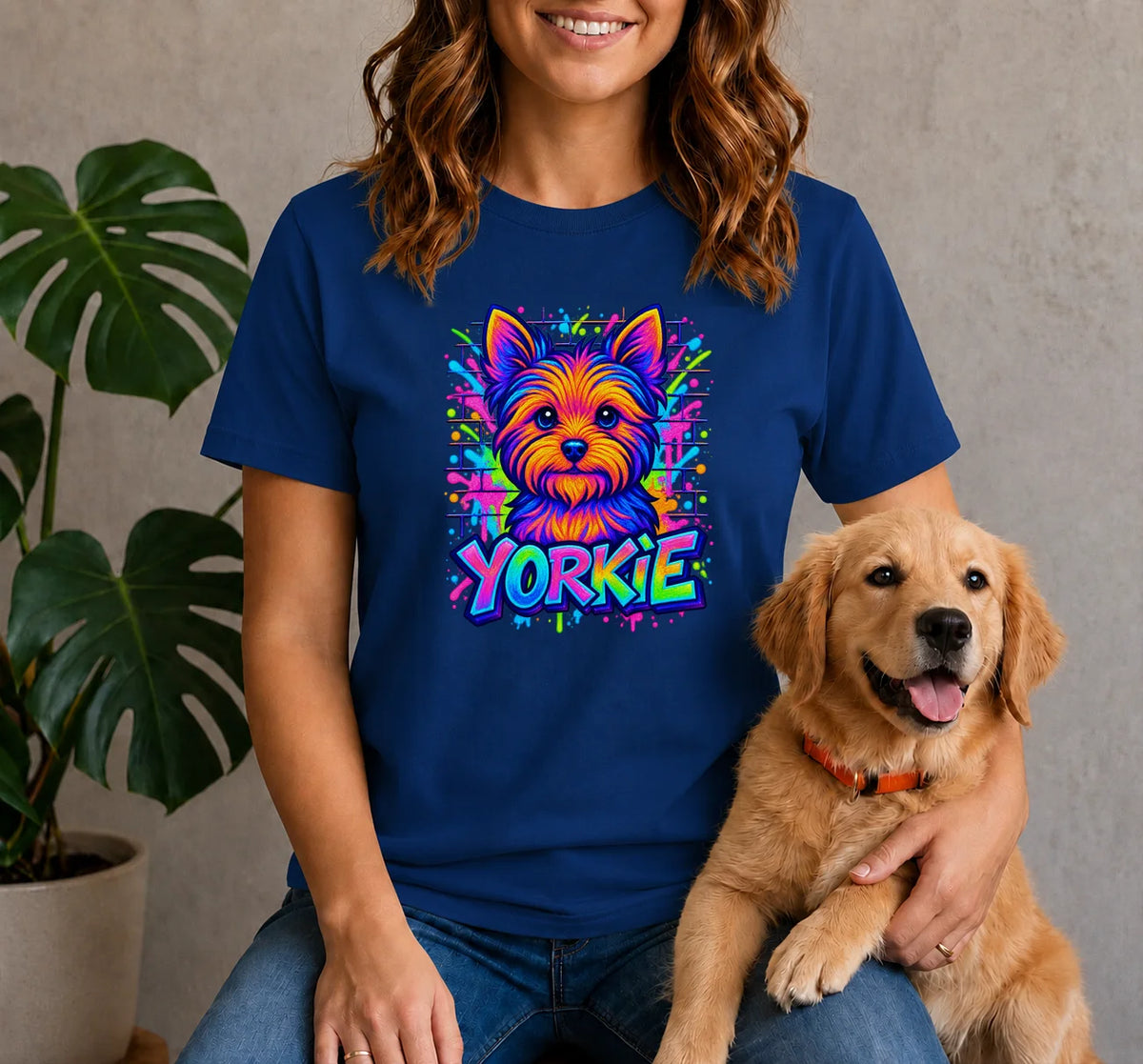 Graffiti Yorkie Shirt