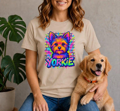 Graffiti Yorkie Shirt