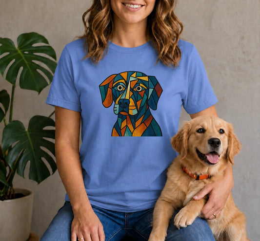 Cubist Dog Shirt
