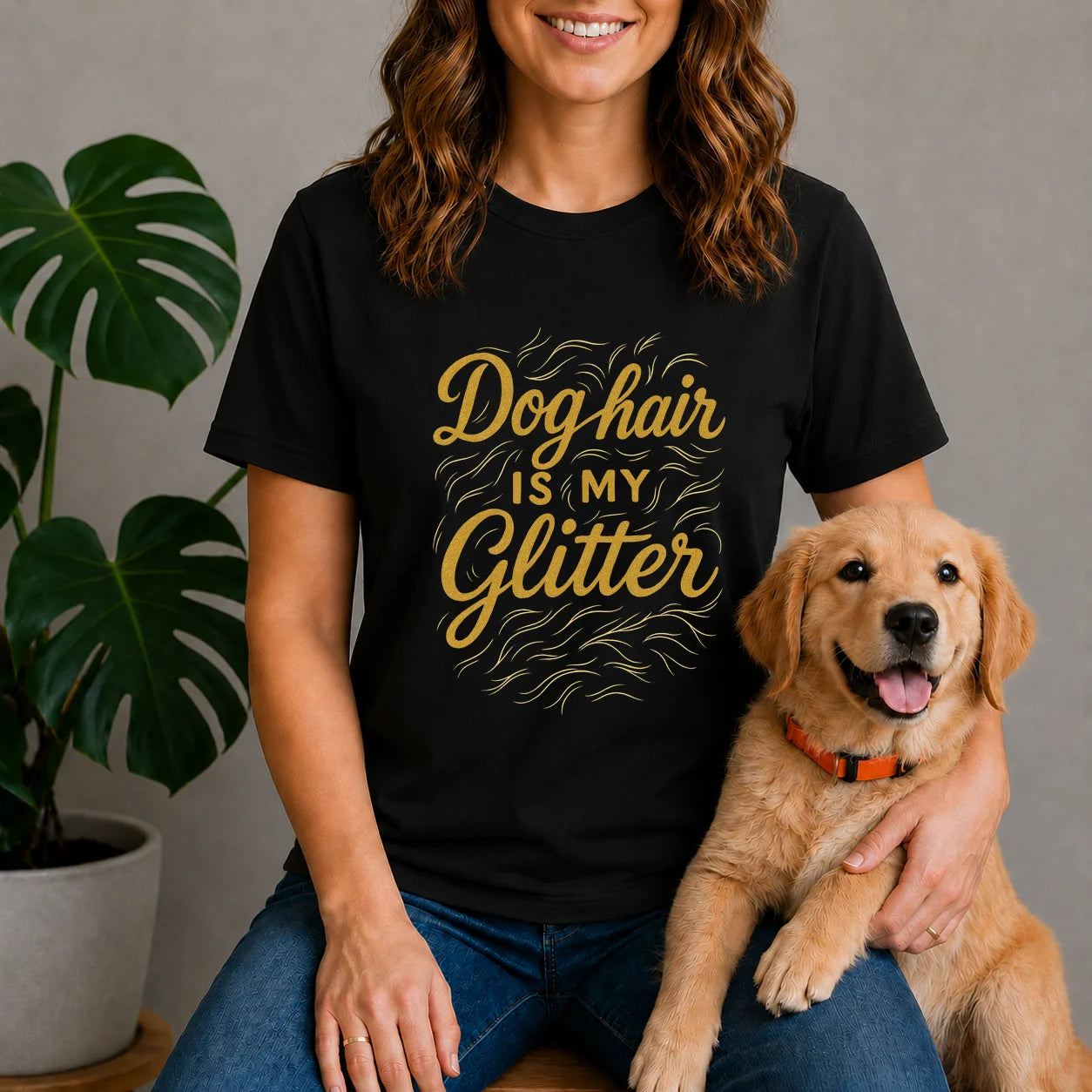 Dog Hair Is My Glitter Shirt