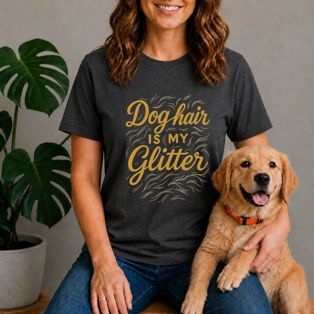 Dog Hair Is My Glitter Shirt