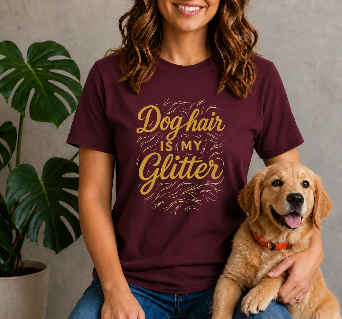 Dog Hair Is My Glitter Shirt